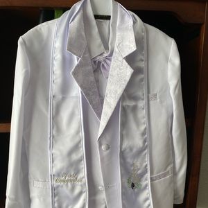 🍇🤍Great quality Super adorable Full white tuxedo🤍🥼✨🌟🍇